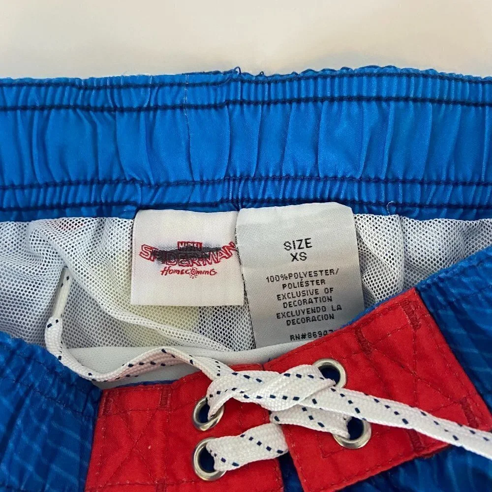 Marvel Spider Man Boys Swim Trunks Youth Size XS 21 in. Waist NWOT